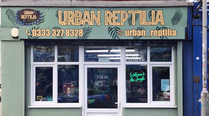 Iconic Everton-themed Cafe replaced by exotic pet shop Urban Reptilia exterior- pic by Louis Parr