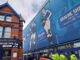 Outside Goodison Park showing Dixie Dean. Photo by Jack Cheseldine