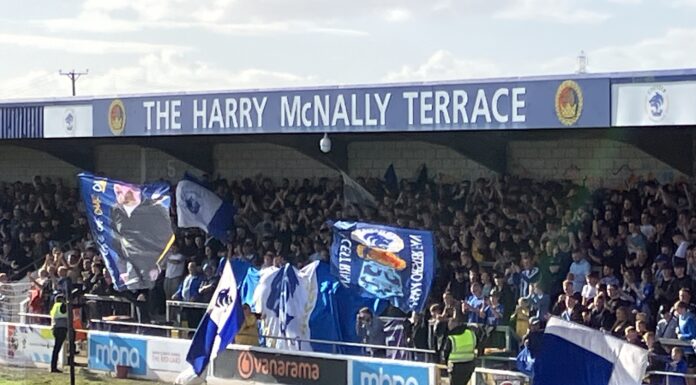 Chester FC - Deva Stadium. Picture taken by Carys Wallace.