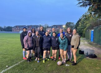 Liverpool Bluebirds hoping to thrive off Rugby World Cup boost Liverpool Collegiate Bluebirds Team Picture- Oliver Powell
