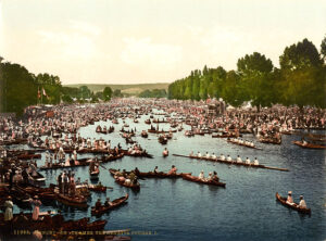 Henley Regatta Course, 1890's. Photo: Wikimedia Commons.