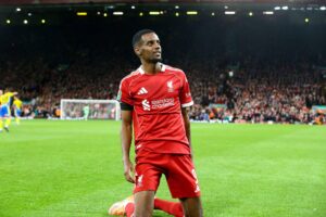 Liverpool striker Alexander Isak - Free to use under Alamy licence
