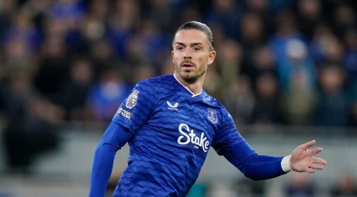 What does Jack Grealish need to show at Everton to earn England recall? Jack Grealish is on loan at Everton from Manchester City - Free to Use Alamy