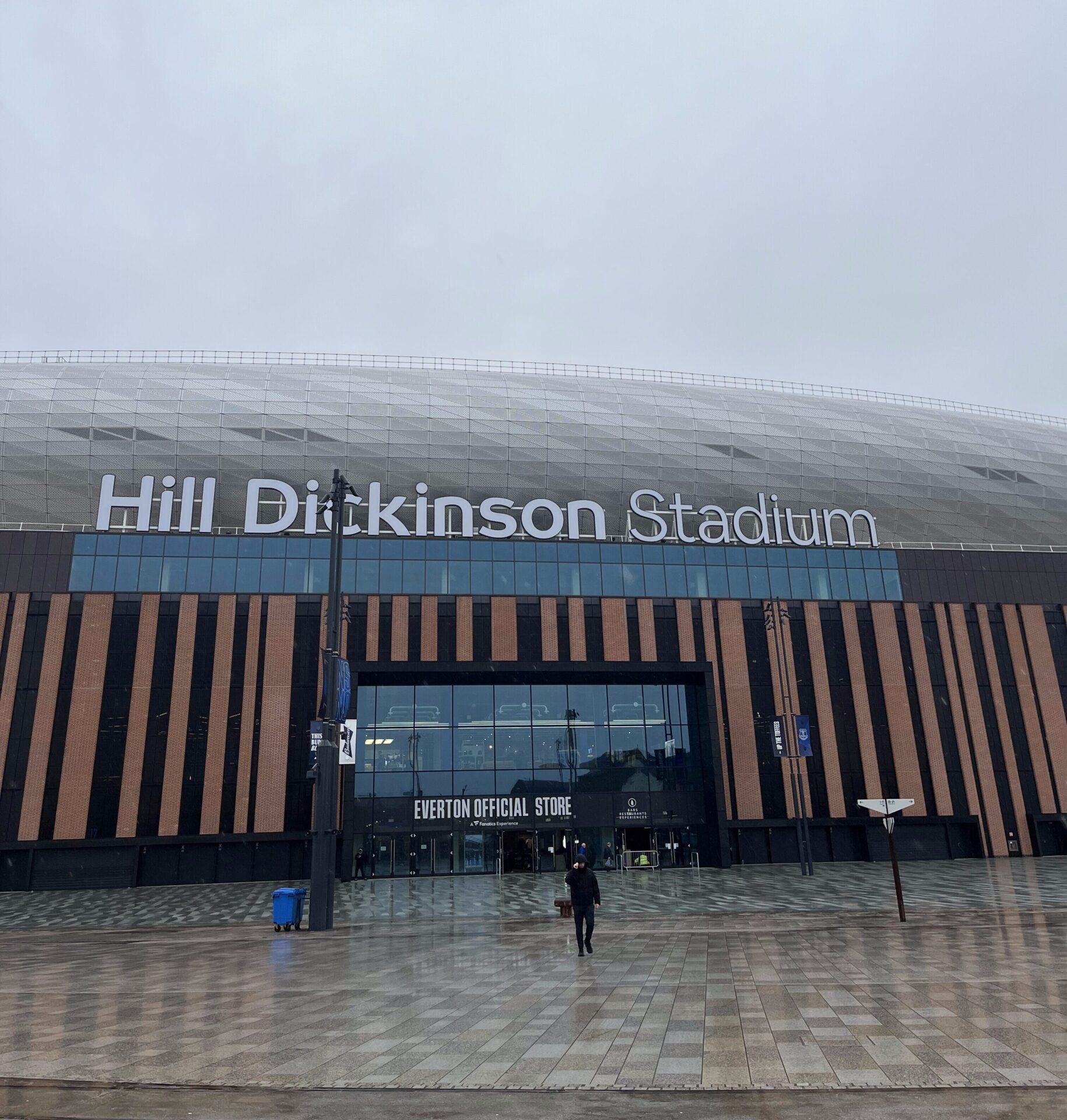Everton's Hill Dickinson stadium hosts the second match of the Ashes series