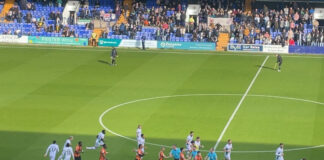 Tranmere Rovers booed off and now winless in seven as play-off contenders Barnet defeat them. Pictured by Amar Dudwall.