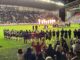 St Helens watch on as Wigan lift trophy / Dylan Jones