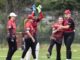 Oxton CC vs Gappenhall 2025 season. Picture taken by Bob Shaw.
