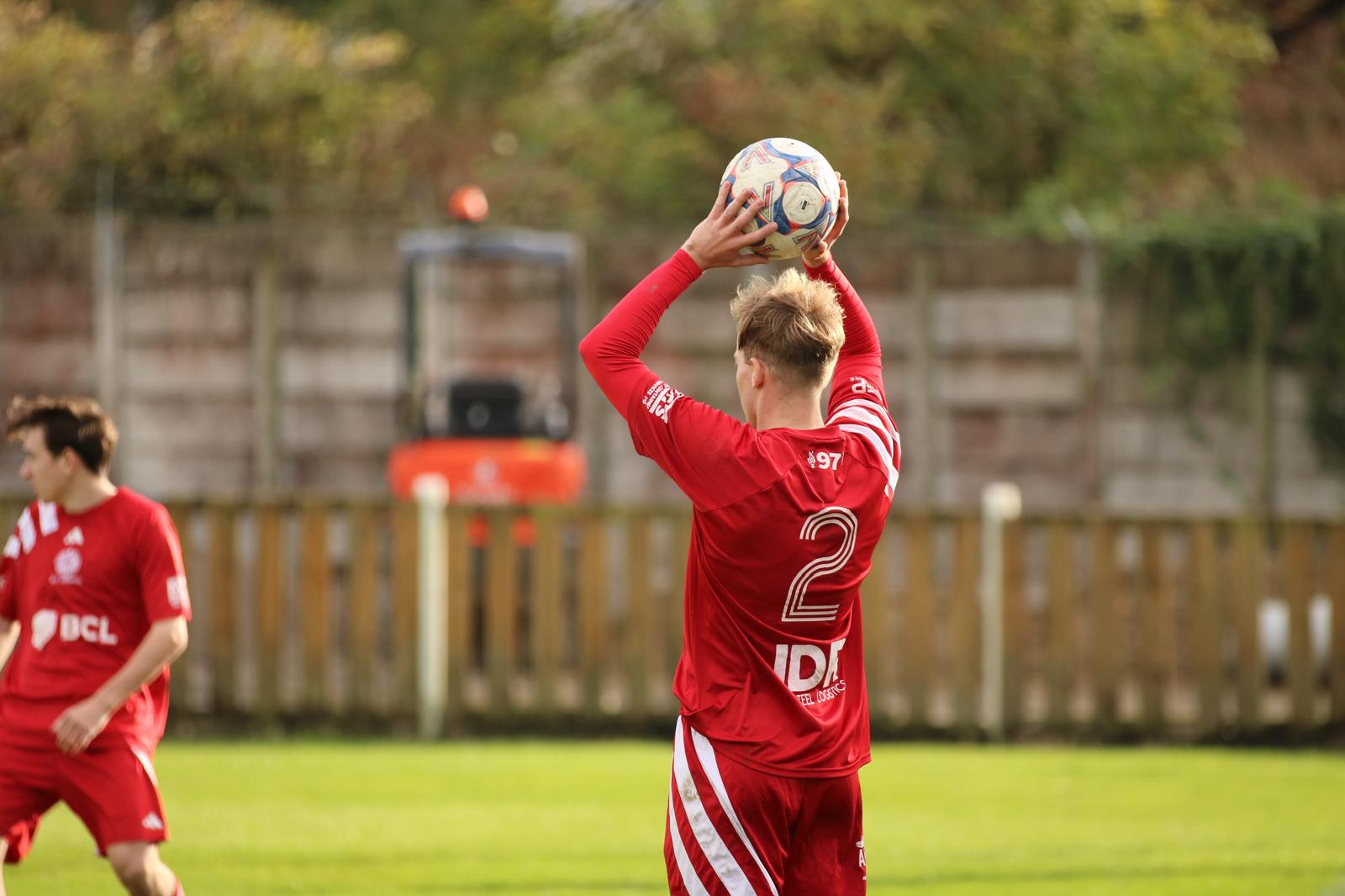 AFC Liverpool's Smalley. Pic by Grace Johnson