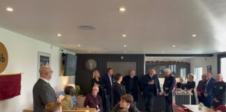Unveiling of the Marine in the Community hub.