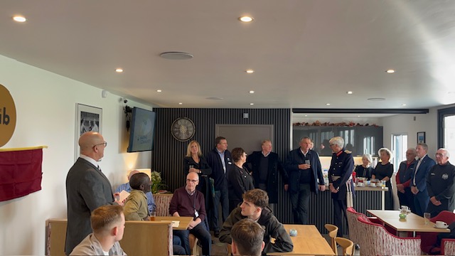 “A real foothold to control our destiny.” Marine launch game-changing hub Unveiling of the Marine in the Community hub.