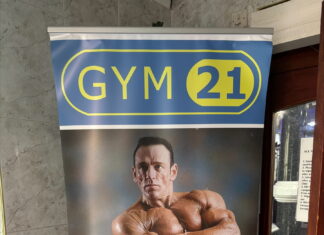 Bill Jones body builder image by Oscar Howell