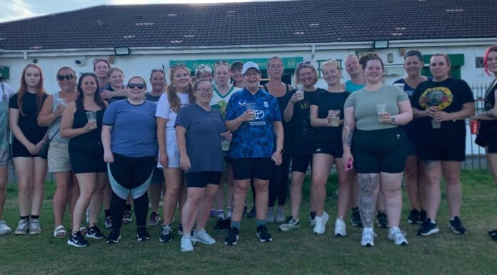 Parkfield Women's Cricket Club Team Photo- pic by Ben McDavitt 07305476872