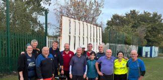 Liverpool Collegiate walking rugby training