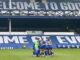 Do Everton Women need another derby to reignite their season? Everton Women pre-match huddle against Tottenham Hotspur Women. Image taken by Sienna Hughes.