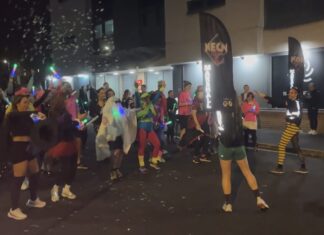 Glow hard or glow home – Liverpool’s neon night run