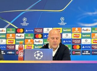 Slot praises “almost perfect” team and fans after Liverpool win Arne Slot speaks after Liverpool's 4-1 defeat to PSV. Photo by James Chettle.