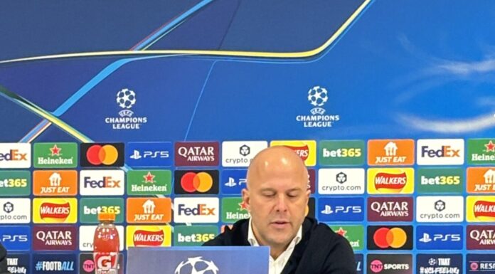 Slot praises “almost perfect” team and fans after Liverpool win Arne Slot speaks after Liverpool's 4-1 defeat to PSV. Photo by James Chettle.