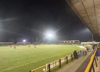 Southport ahead of clash agasint Radcliffe in the National League North. Photo by Rayhan Bengougou