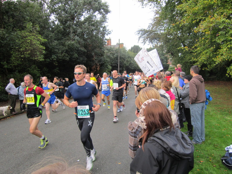 Runners taking part in the BTR Liverpool Half Marathon. From Wikimedia Commons