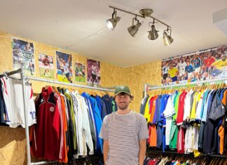 Full Time Fits founder in Red Brick Store. Credit Full Time Fits