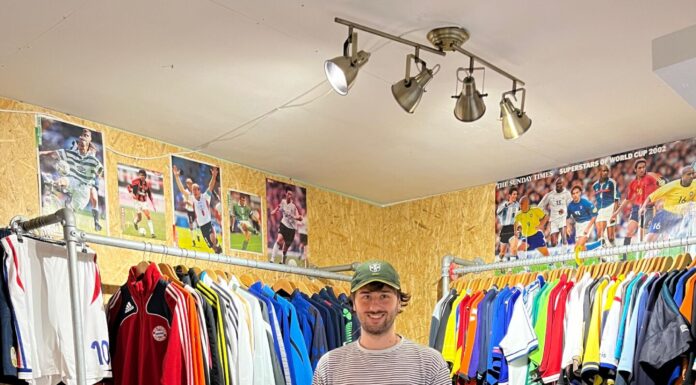 Full Time Fits founder in Red Brick Store. Credit Full Time Fits