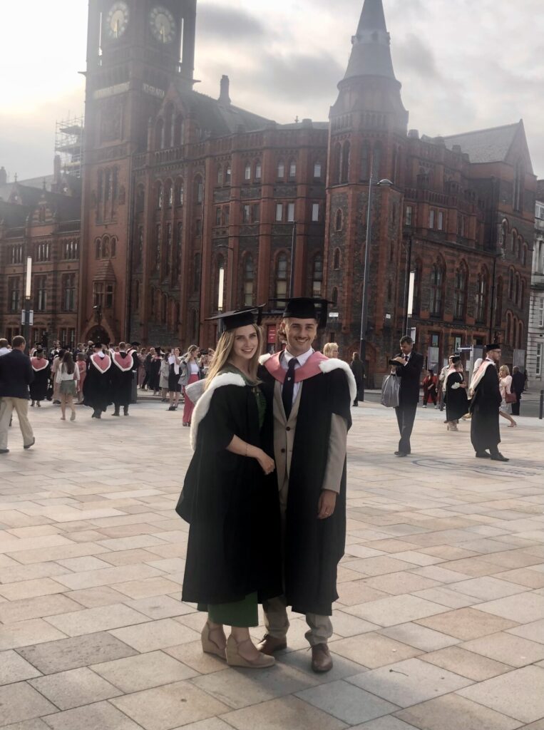Raye Bradley and Harrison graduating/ Credit Full Time Fits