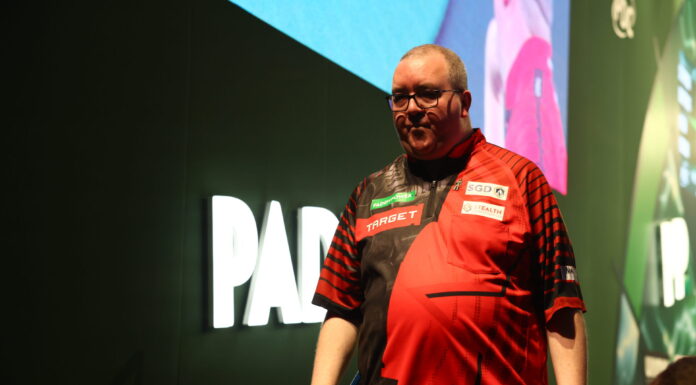 Unrelenting pressure on Bunting as Premier League heads to Belfast Stephen Bunting following his 3-0 win over Nitin Kumar. Photo taken by Alex Parker.