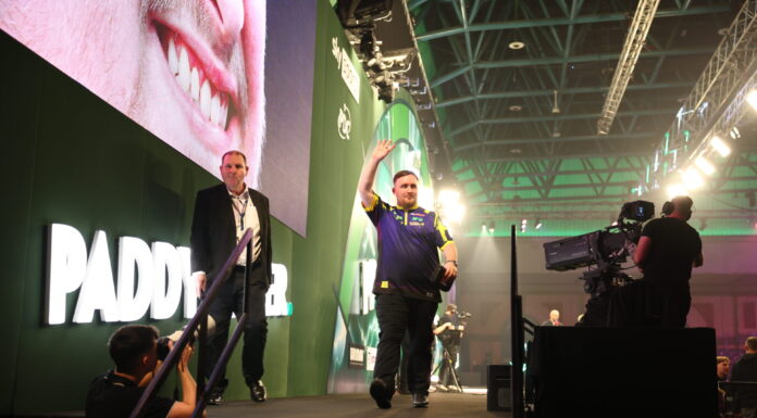 Premier League Darts returns to Liverpool as Luke Littler hunts title Luke Littler waves fans on following victory in the World Championship. Photo by Alex Parker.