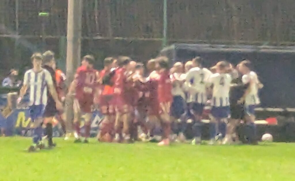 AFC Liverpool vs Wythenshawe FC brawl/ Credit Luke Patrick