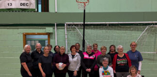 New Ferry Walking Netball Club. Credit Lucy King