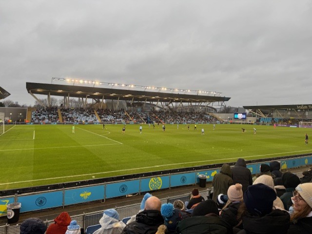 City vs Everton in the WSL. Picture by Tom Day