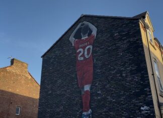 How Diogo Jota’s murals have become a permanent presence near Anfield Diogo Jota Forever 20 Mural photo by Oscar Howell