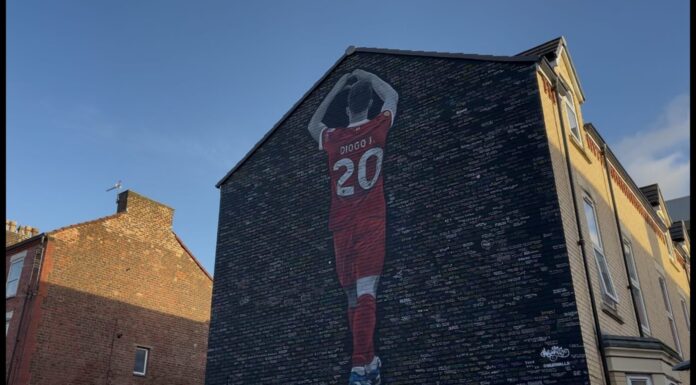 How Diogo Jota’s murals have become a permanent presence near Anfield Diogo Jota Forever 20 Mural photo by Oscar Howell