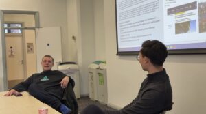 Gareth Roberts, Spirit of Shankly and Dr Jan A. Ludvigsen, LJMU.