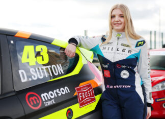 Daniella SUTTON British F4 driver Fiesta Zetec S, Permission to use given by copyright holder: Photo credit: James Roberts Photography