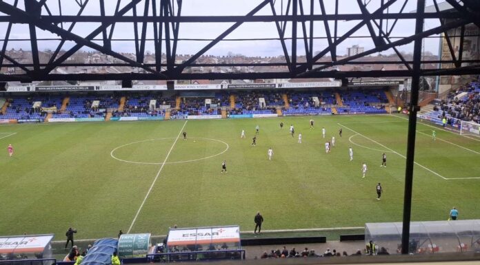 Obiero the hero as Tranmere end losing run in 2-0 win against Crawley Tranmere FC - image by James Costello