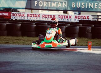 Ethan Karting at Whilton Mill