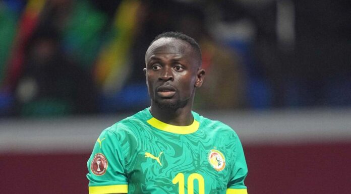 Sadio Mane AFCON 2026 Final - Agreed Alamy license