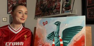 Abigail Rudkin with Art