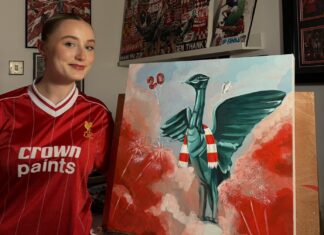 Abigail Rudkin with Art
