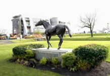 Grand National funding boost amid The Jockey Club multi-million pound plan Statue of racing legend Red Rum - winner of three Grand National races. Red Rum Statue Aintree. Permission to use under the Creative Commons Attribution 2.0 Generic license.