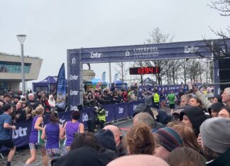 Eyes on 2027 after biggest ever 2026 Liverpool Half Marathon 2026 Liverpool half marathon finish line - picture by Elsa Wiedfeld