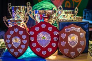 John Mitchel's trophies- from their facebook page- permission granted (Ed Cartmell)