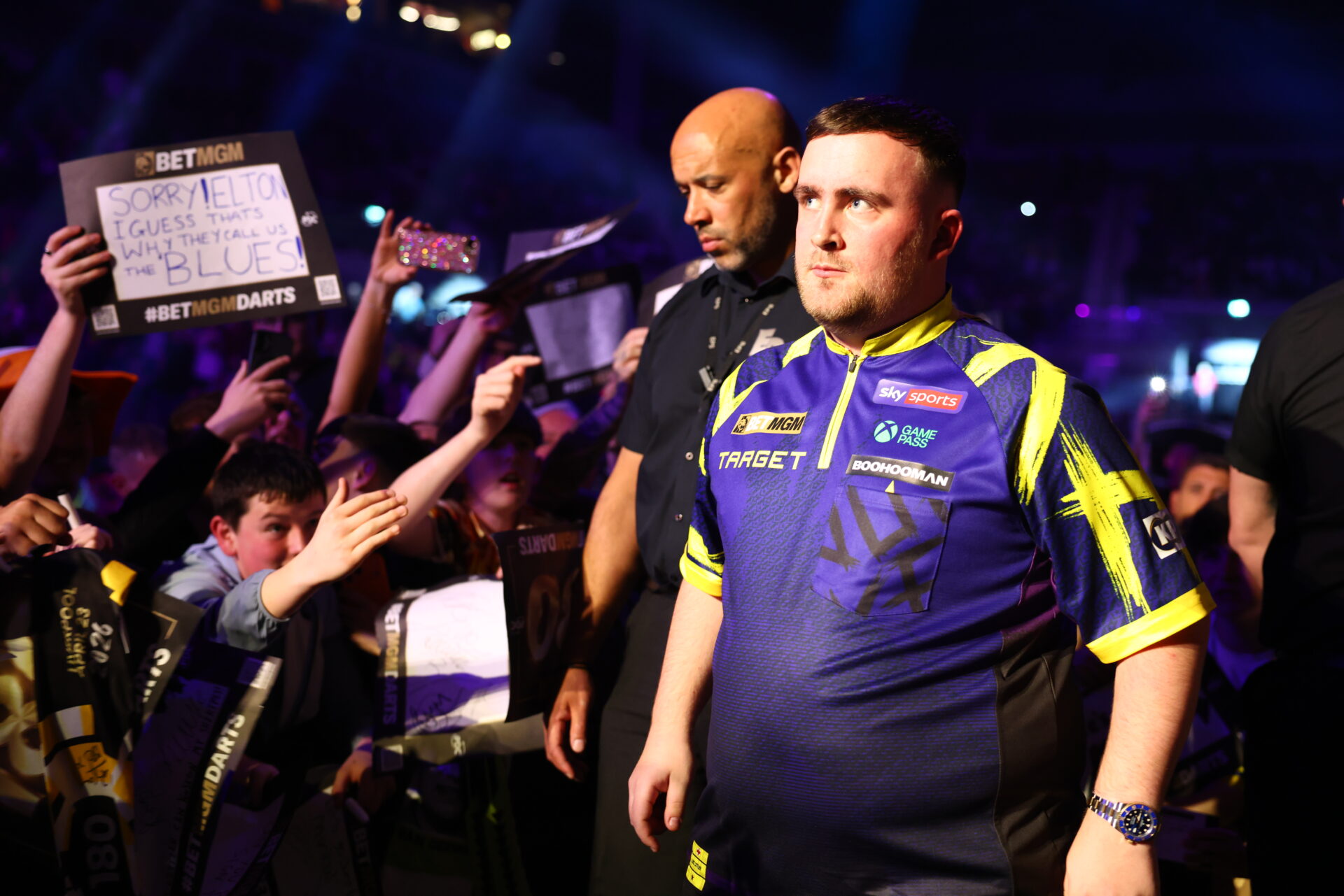 Littler edges past Van Gerwen to reach final in Liverpool