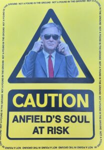 Liverpool ticket price protest - Anfield
