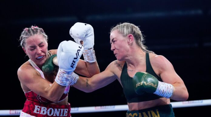 Molly McCann fight- under Alamy agreement