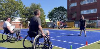 Inclusive sports for disabled people - picture by Elsa Wiedfeld