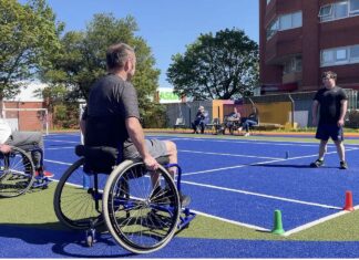 Everton charity organises inclusive sports sessions for disabled people Inclusive sports for disabled people - picture by Elsa Wiedfeld