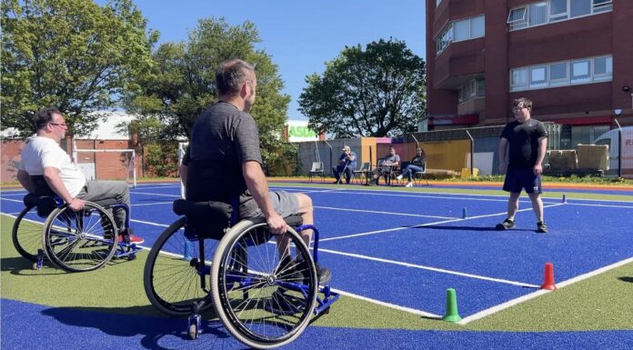 Everton charity organises inclusive sports sessions for disabled people Inclusive sports for disabled people - picture by Elsa Wiedfeld