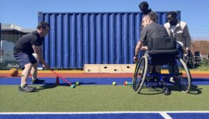 Inclusive sports sessions at Daisy Inclusive UK - Picture by Elsa Wiedfeld